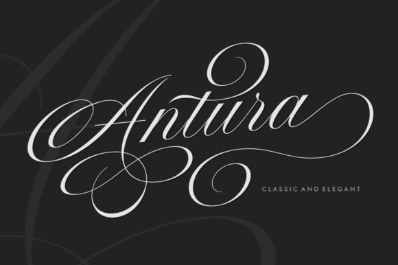 Antura Script: Weaving Modern Elegance into Classic Design