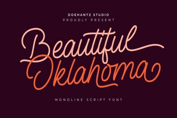 Beautiful Oklahoma: A Modern Script for Timeless Branding
