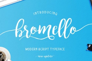 Bromello: The Brush Script That Adds Instant Personality