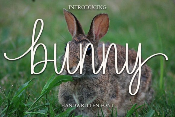 Bunny: The Sweet Handwritten Font for Elegant, Joyful Designs