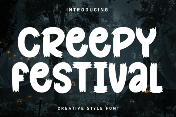 Creepy Festival: A Handwritten Font with a Delightful Twist