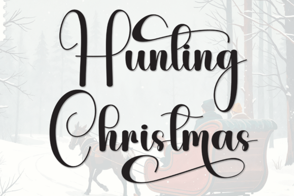 Hunting Christmas: A Font That Brings Whimsy to Your Designs