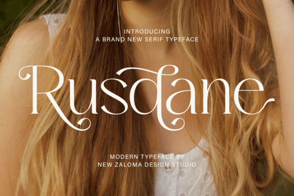 Rusdane: A Serif Typeface for Brands That Demand Elegance
