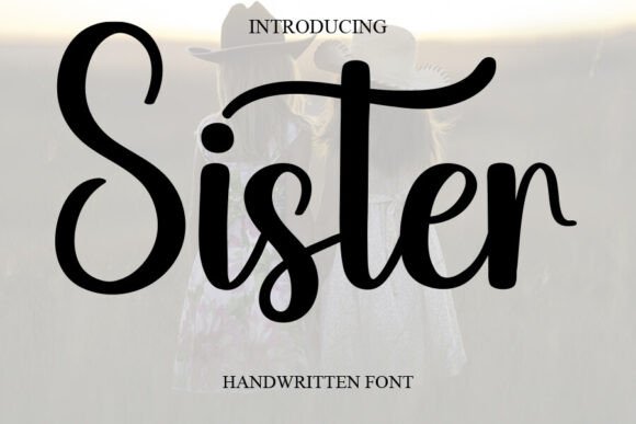 Sister: A Handwritten Font with Heart and Versatility