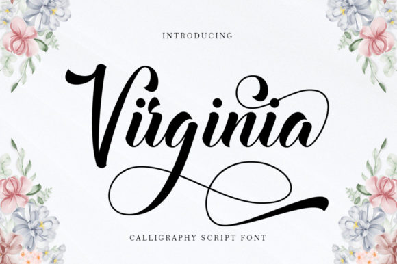 Virginia: A Script Font That Brings Quiet Sophistication to Your Work